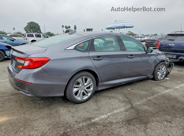 1HGCV1F12LA037555 2020 HONDA ACCORD Gray Հետևի աջ