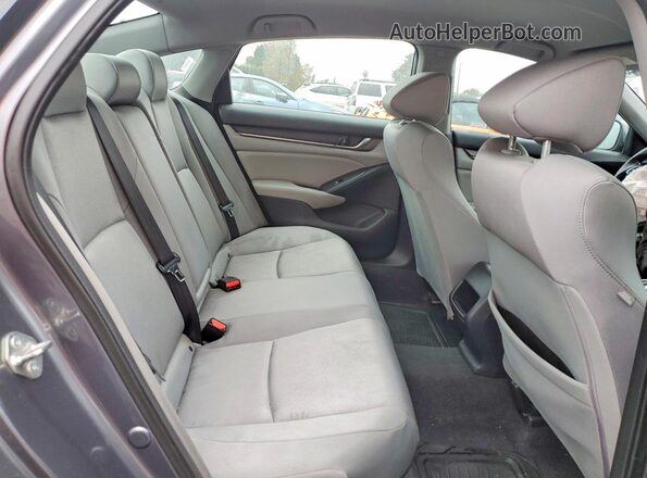 1HGCV1F12LA037555 2020 HONDA ACCORD Gray Հետևի նստատեղերի տեսք