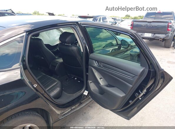 1HGCV1F12LA101271 2020 HONDA ACCORD Black Vista de la etiqueta del VIN