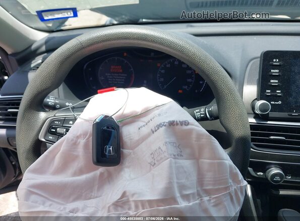 1HGCV1F12LA101271 2020 HONDA ACCORD Black Vista del salpicadero