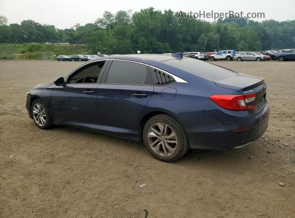 1HGCV1F12LA138594 2020 HONDA ACCORD Синий Задняя левая четверть