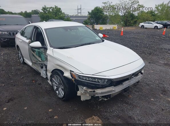 1HGCV1F12MA052848 2021 HONDA ACCORD White Vista frontal