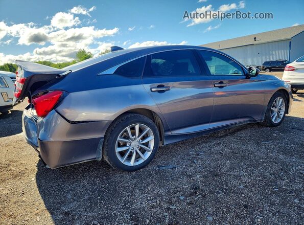 1HGCV1F12MA124325 2021 HONDA ACCORD Gray Tył prawy