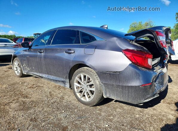 1HGCV1F12MA124325 2021 HONDA ACCORD Gray Tył lewy