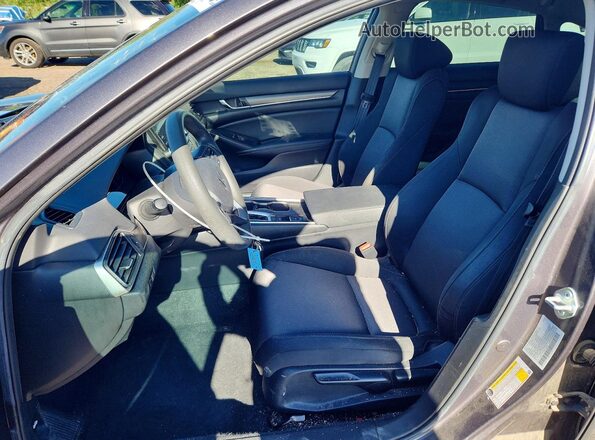 1HGCV1F12MA124325 2021 HONDA ACCORD Gray Widok wnętrza z przodu