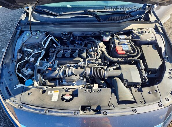 1HGCV1F12MA124325 2021 HONDA ACCORD Gray Widok wnętrza z tyłu