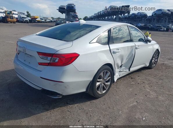 1HGCV1F13JA055091 2018 HONDA ACCORD White Tył prawy
