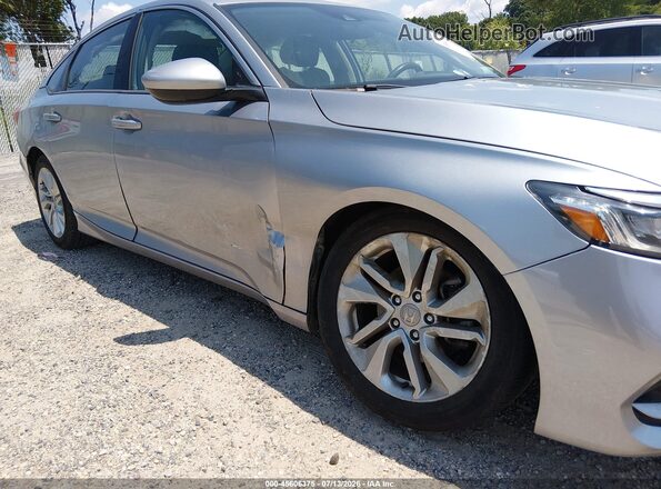 1HGCV1F13JA227846 2018 HONDA ACCORD Серебряный 