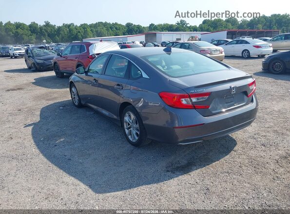 1HGCV1F13JA252293 2018 HONDA ACCORD Gray Tył lewy