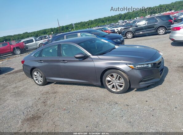 1HGCV1F13JA252293 2018 HONDA ACCORD Gray Widok wnętrza z tyłu