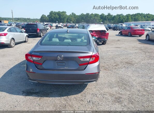 1HGCV1F13JA252293 2018 HONDA ACCORD Gray 