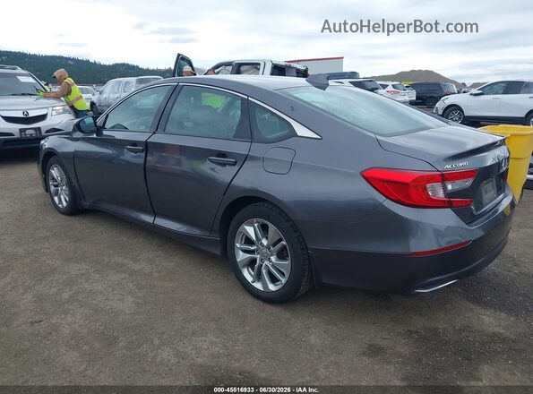 1HGCV1F13KA047834 2019 HONDA ACCORD Gray Tył lewy