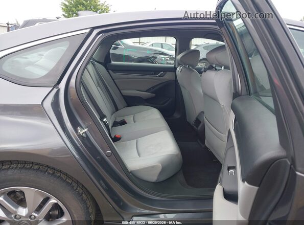1HGCV1F13KA047834 2019 HONDA ACCORD Gray Widok naklejki z numerem VIN
