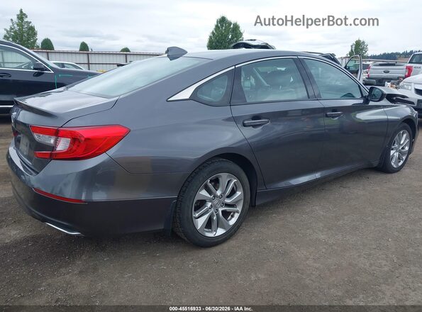 1HGCV1F13KA047834 2019 HONDA ACCORD Gray Tył prawy