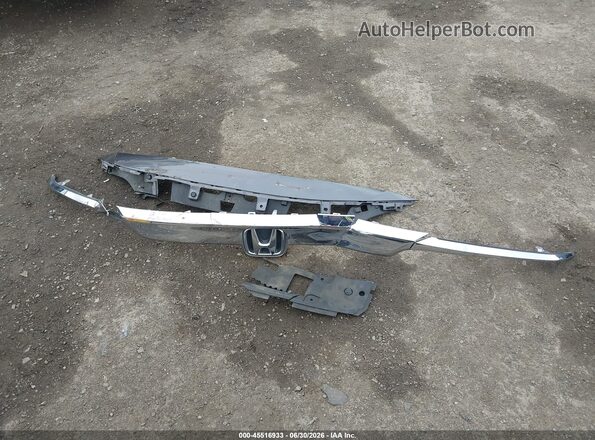 1HGCV1F13KA047834 2019 HONDA ACCORD Gray Widok zestawu wskaźników