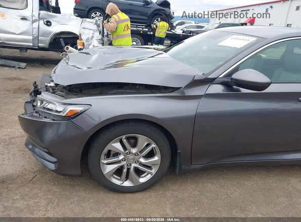 1HGCV1F13KA047834 2019 HONDA ACCORD Gray 