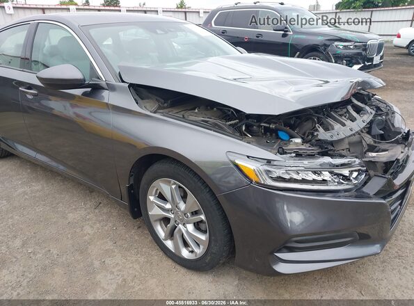 1HGCV1F13KA047834 2019 HONDA ACCORD Gray 