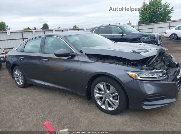 1HGCV1F13KA047834 2019 HONDA ACCORD Gray Widok wnętrza 360 stopni