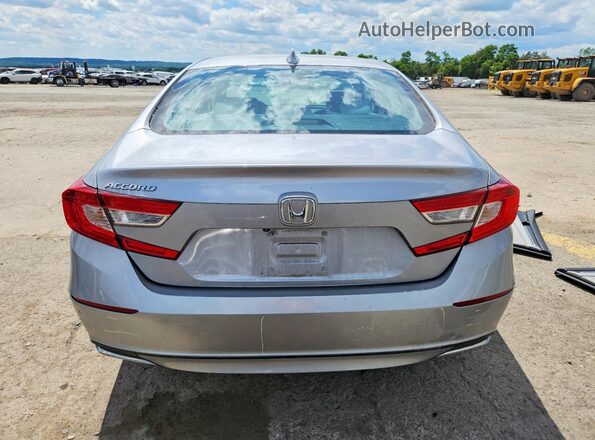 1HGCV1F13KA056727 2019 HONDA ACCORD Silver Widok z tyłu