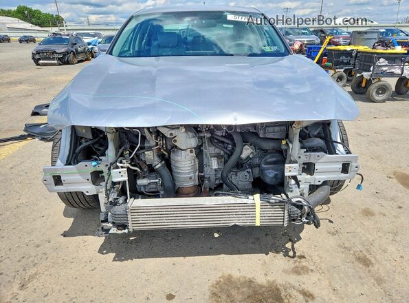 1HGCV1F13KA056727 2019 HONDA ACCORD Silver Widok z przodu