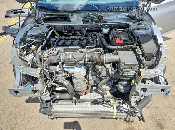 1HGCV1F13KA056727 2019 HONDA ACCORD Silver Widok wnętrza z tyłu