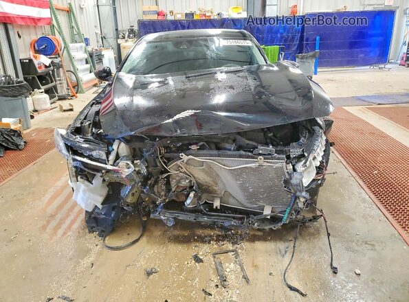 1HGCV1F13KA123388 2019 HONDA ACCORD Black Widok z przodu