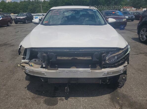 1HGCV1F13KA154222 2019 HONDA ACCORD White Vista frontal