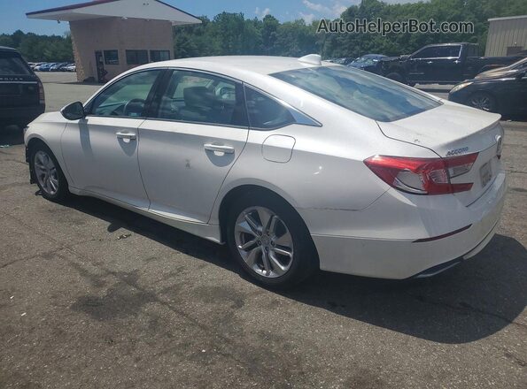 1HGCV1F13KA154222 2019 HONDA ACCORD White Trasero izquierdo