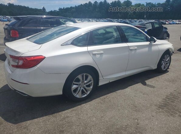 1HGCV1F13KA154222 2019 HONDA ACCORD White Trasero derecho