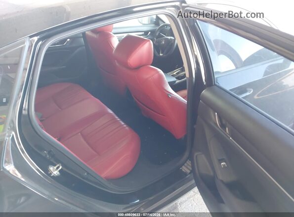 1HGCV1F13KA165155 2019 HONDA ACCORD Black Вид наклейки з VIN-кодом