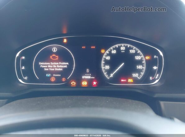 1HGCV1F13KA165155 2019 HONDA ACCORD Black Вид задніх сидінь