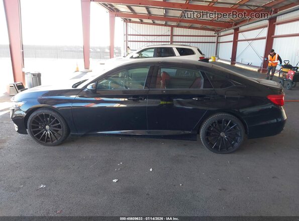1HGCV1F13KA165155 2019 HONDA ACCORD Black Панорамний вид салону 360°