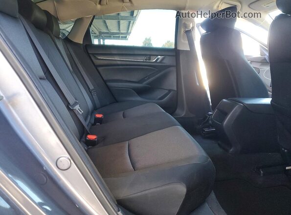 1HGCV1F13LA002622 2020 HONDA ACCORD Gray Вид задніх сидінь