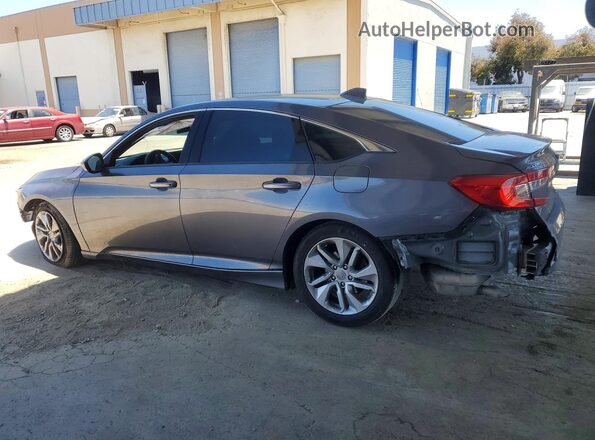 1HGCV1F13LA002622 2020 HONDA ACCORD Gray Задня ліва чверть