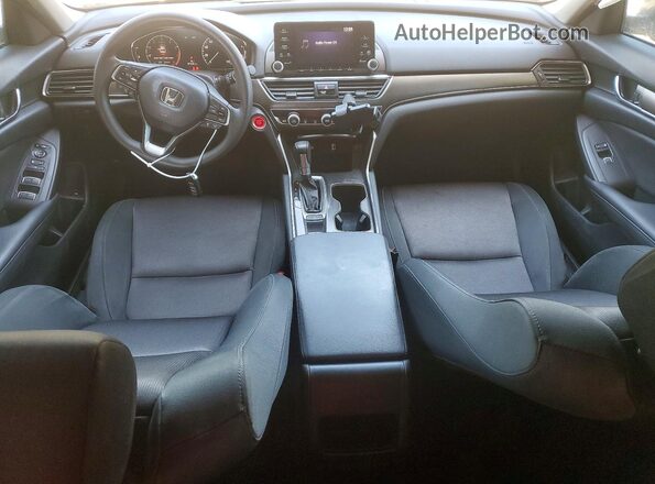 1HGCV1F13LA002622 2020 HONDA ACCORD Gray Вид панелі приладів