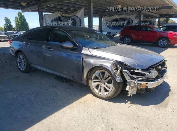 1HGCV1F13LA002622 2020 HONDA ACCORD Gray Передня права чверть