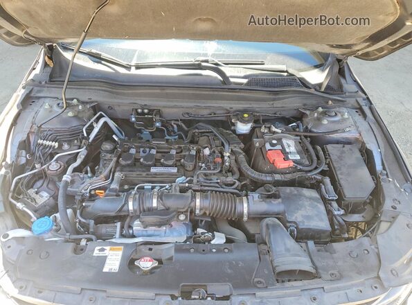 1HGCV1F13LA002622 2020 HONDA ACCORD Gray Вид задньої частини салону