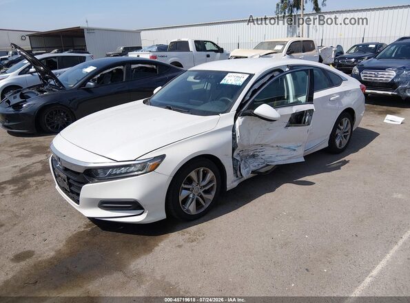 1HGCV1F13LA028668 2020 HONDA ACCORD White Przód lewy