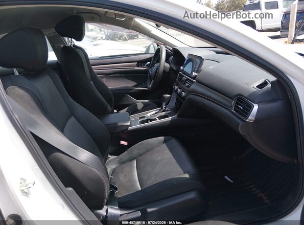 1HGCV1F13LA028668 2020 HONDA ACCORD White Widok wnętrza z przodu