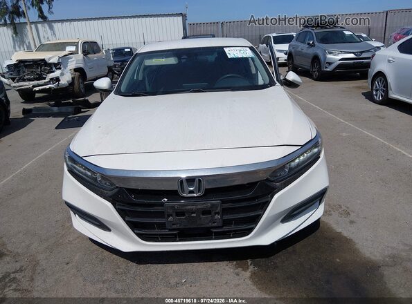 1HGCV1F13LA028668 2020 HONDA ACCORD White Widok wnętrza z tyłu
