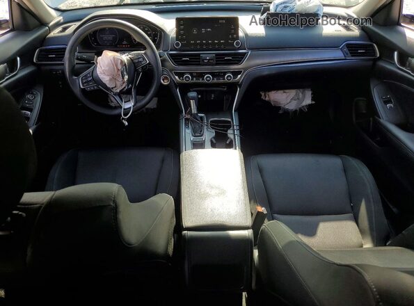 1HGCV1F13LA032591 2020 HONDA ACCORD White Вид панелі приладів