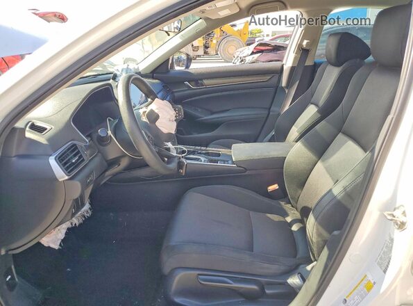 1HGCV1F13LA032591 2020 HONDA ACCORD White Вид салону спереду