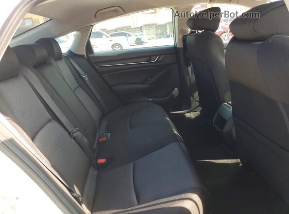 1HGCV1F13LA032591 2020 HONDA ACCORD White Вид задніх сидінь