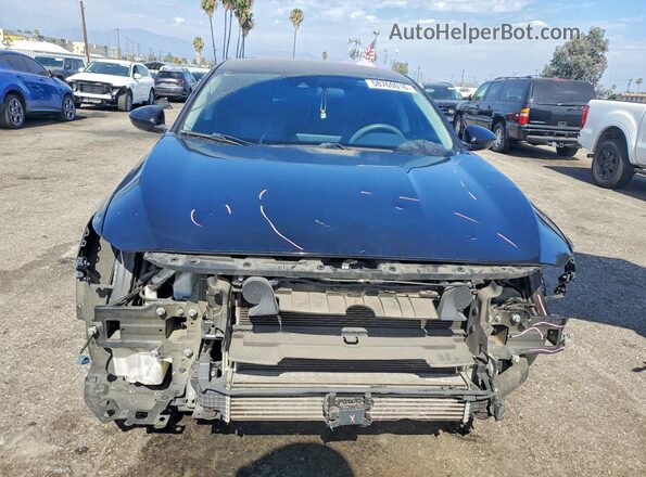 1HGCV1F13LA089406 2020 HONDA ACCORD Black Widok z przodu