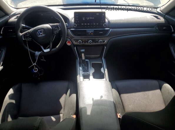 1HGCV1F13LA089406 2020 HONDA ACCORD Black Widok deski rozdzielczej