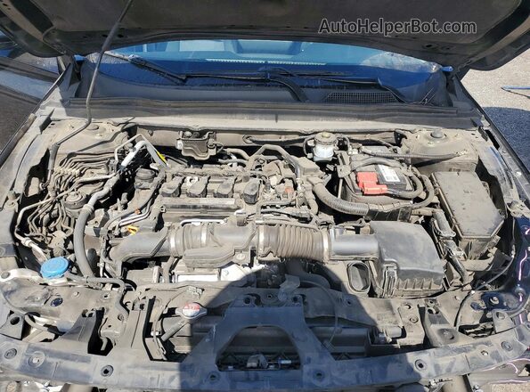 1HGCV1F13LA089406 2020 HONDA ACCORD Black Widok wnętrza z tyłu