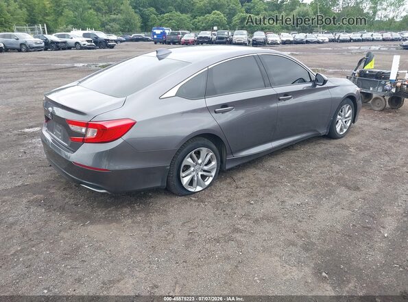 1HGCV1F13LA112828 2020 HONDA ACCORD Gray Задня права чверть