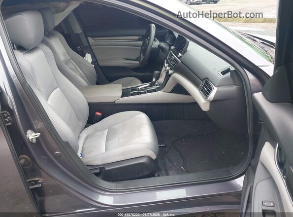 1HGCV1F13LA112828 2020 HONDA ACCORD Gray Вид салону спереду