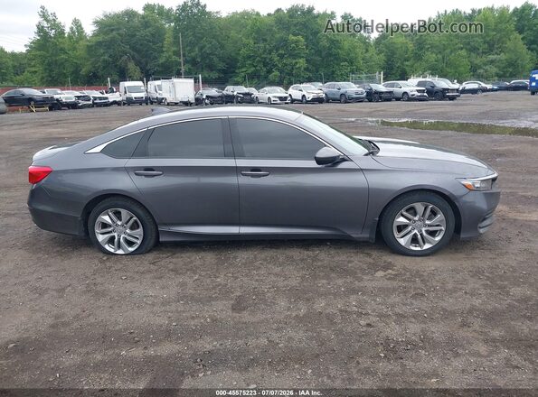 1HGCV1F13LA112828 2020 HONDA ACCORD Gray Вид задньої частини салону