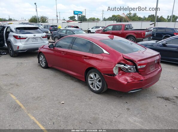 1HGCV1F13LA136109 2020 HONDA ACCORD Red Tył lewy